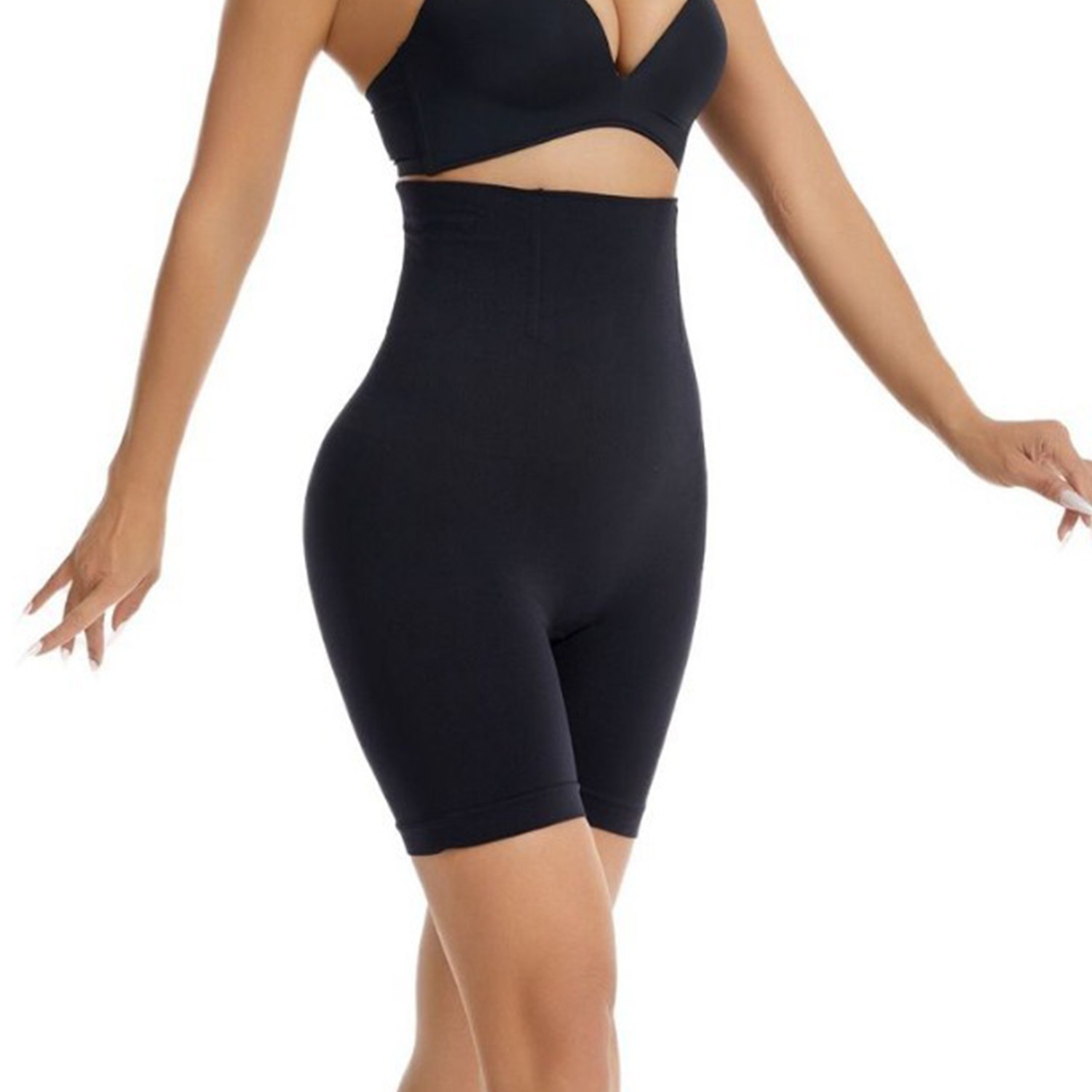 Tummy Control Panties High Waist Body Shaper Seamless Thigh Slimmer Slim Shorts