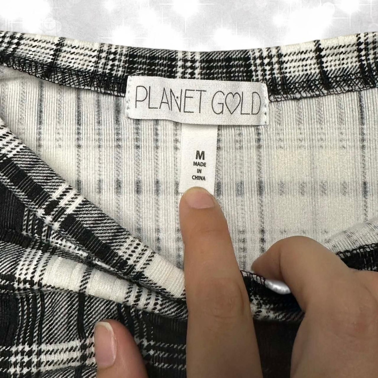 Alt style babydoll goth plaid long sleeve mini/midi dress