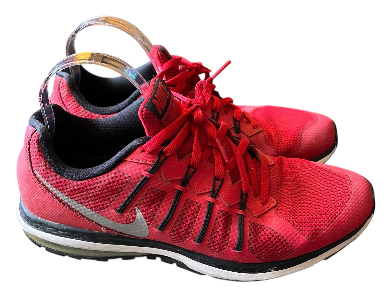 Nike Max Dynasty Mens Sneakers Shoes Size 11 Red 816747-600