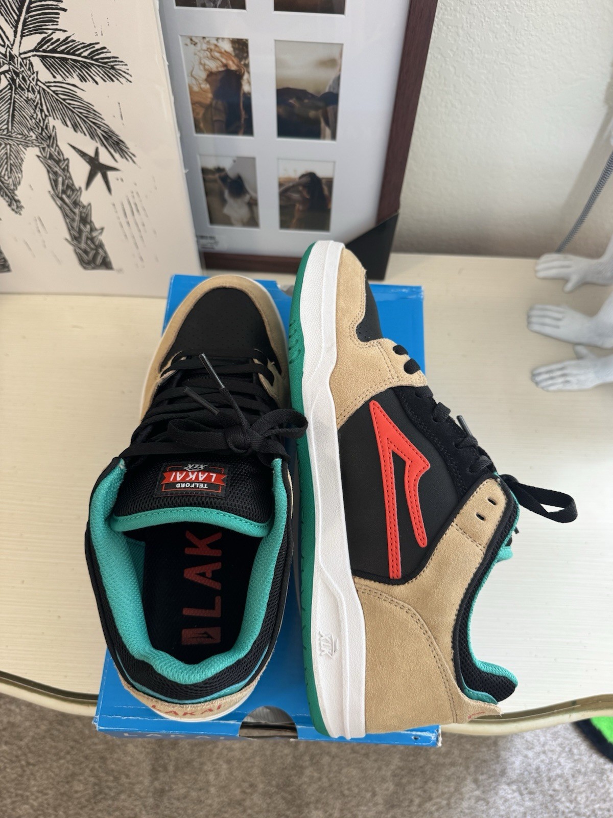 Lakai Telford Low Black/Tan