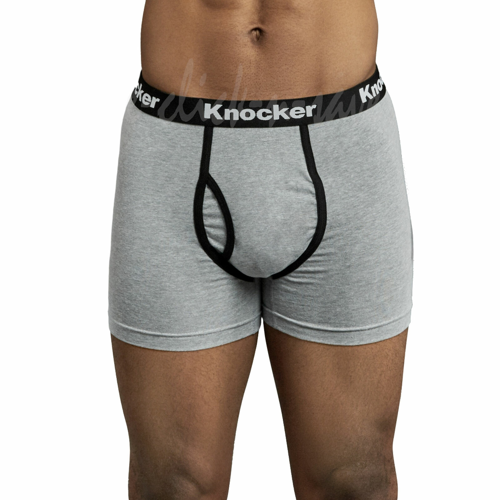 2 4 6 pack Knocker Men’s Stretch Bright Color Cotton Spandex Boxer Briefs S-3XL