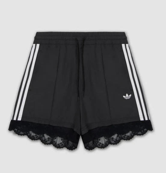 adidas Originals Lace Trim 3S Shorts Women Lifestyle Casual Short AsiaFit II5605