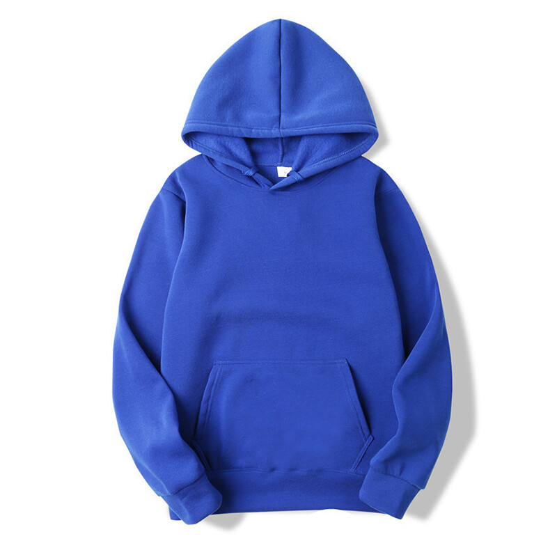 Men’s Plain Pullover Hoodies Casual Hooded Sweatshirts Long Sleeve Classic Tops▱