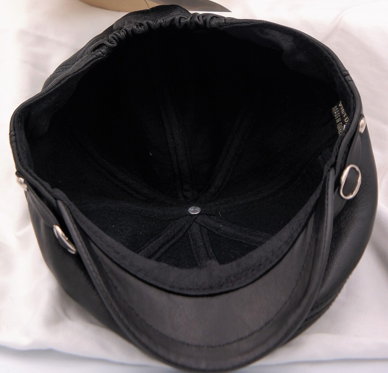 5 Colors REAL LEATHER Men Gatsby Newsboy Ivy Hat Golf Driving Flat Cabbie M-3XL