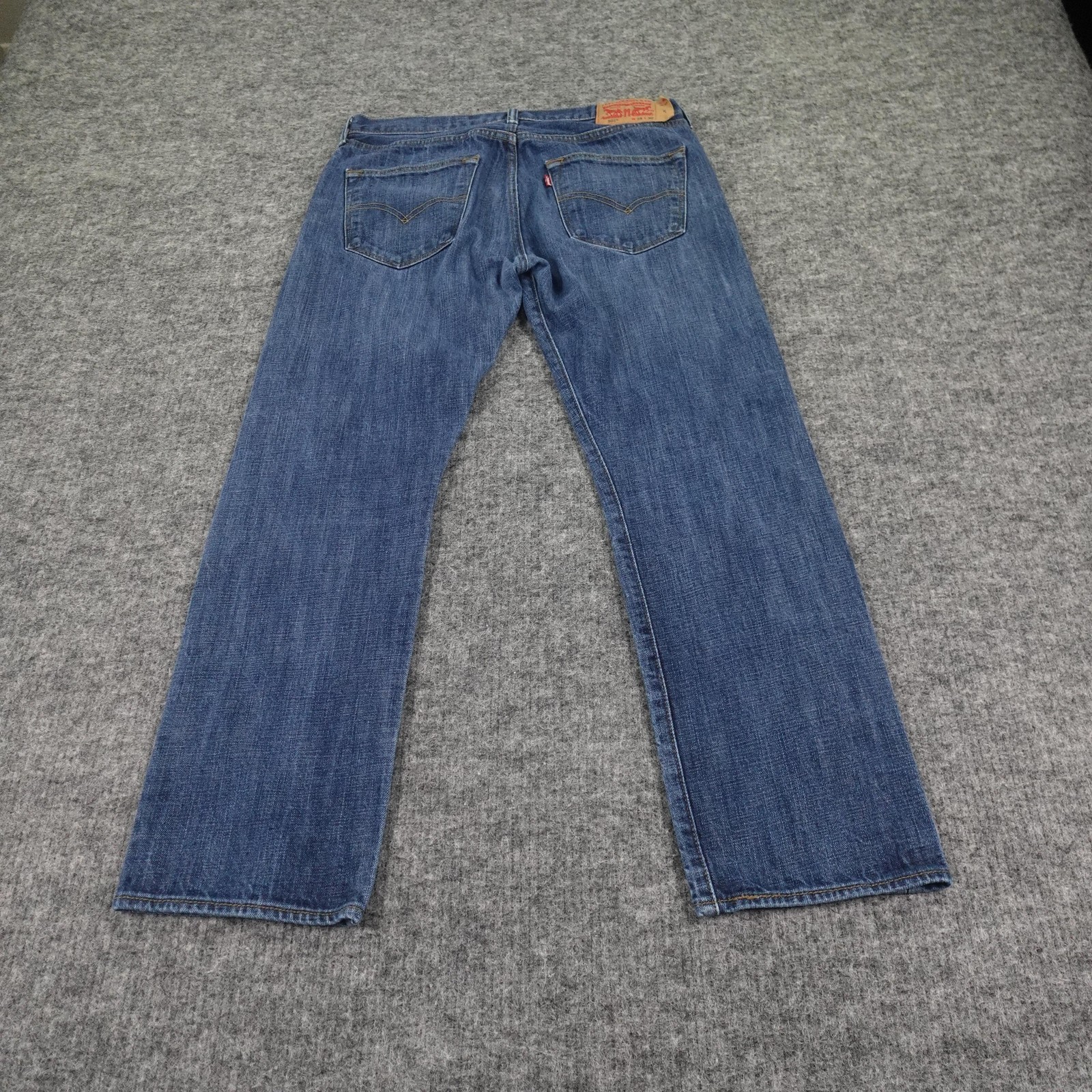 Levis 501XX Jeans Mens 34×30 Straight Leg Button Fly Classic Denim (32×27.5)