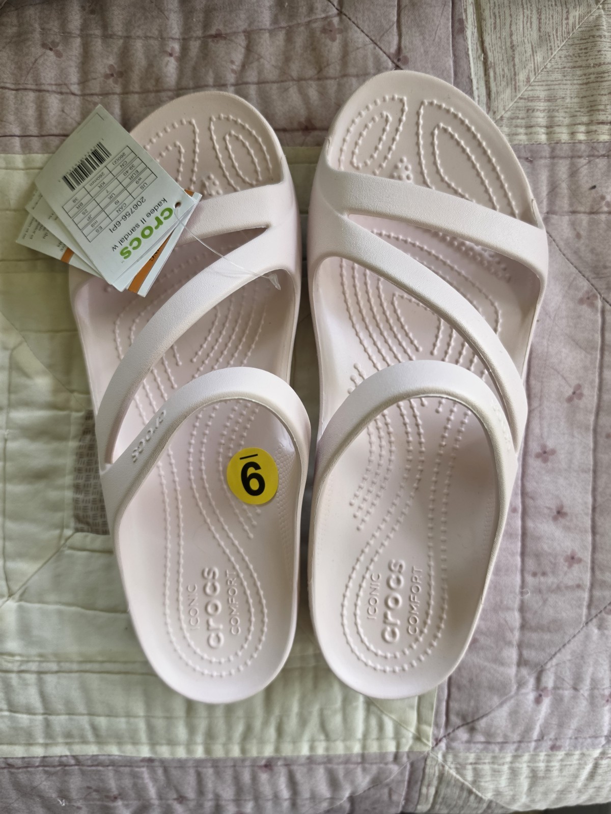 Light Pink Crocs Women Kadee II Summer Sandals