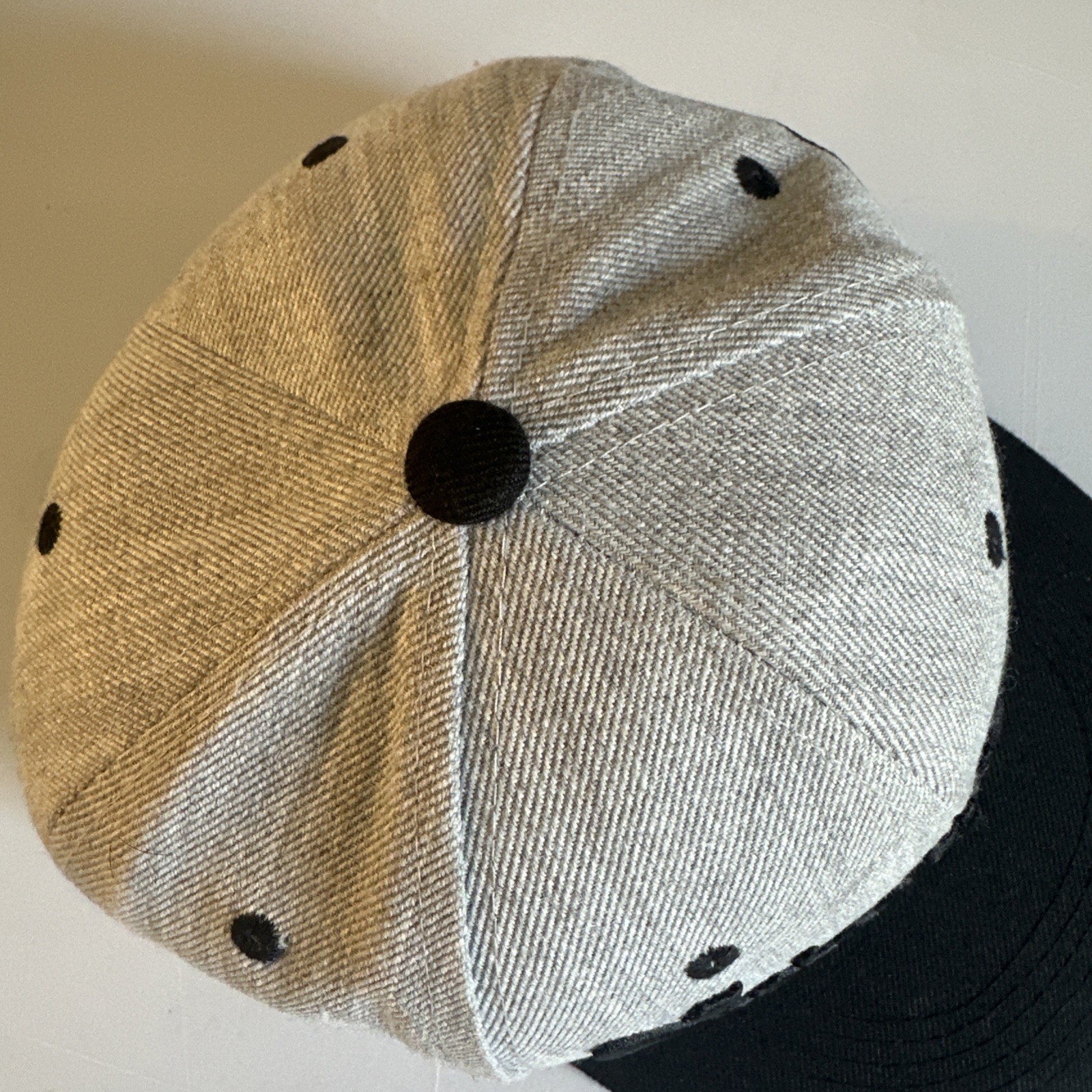 New York NY Grey Black Snapback Baseball Cap Kipa Premium Headware Adjustable