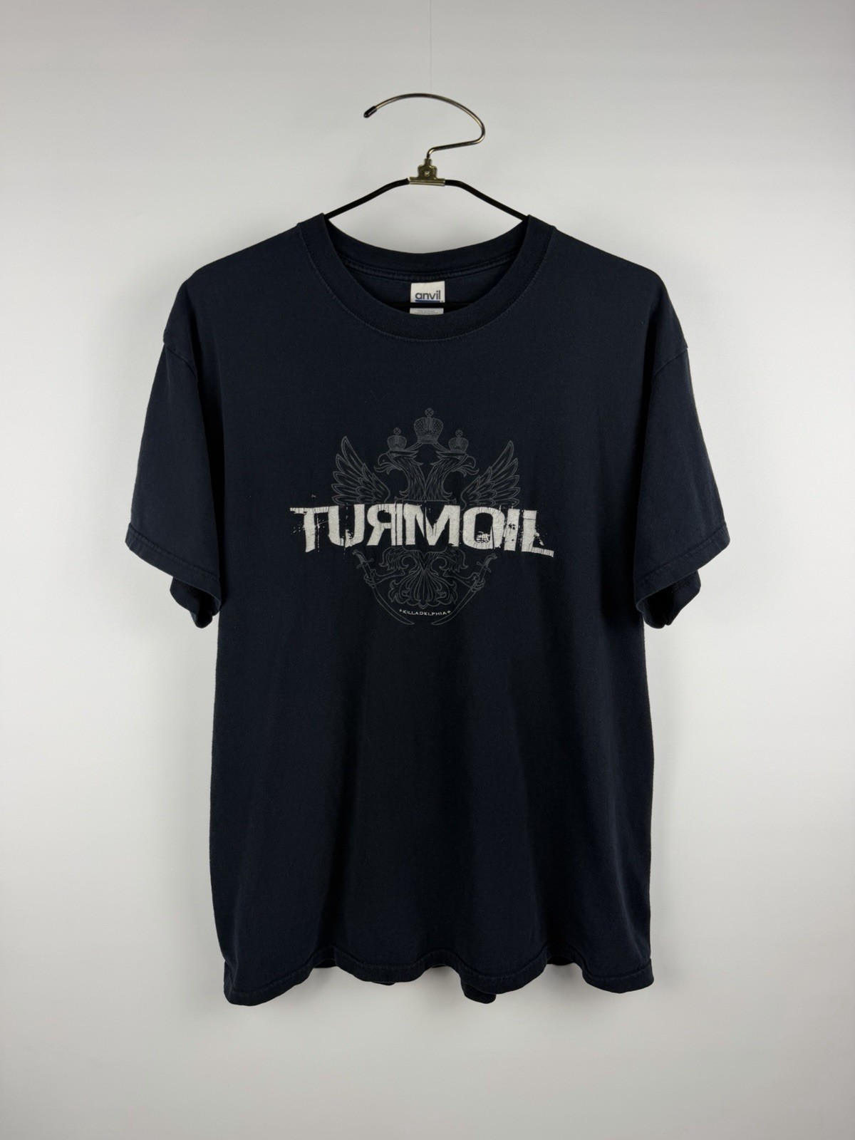 Vintage 2005 Turmoil Killadelphia Philly Hardcore Century Media Records XL 24×29