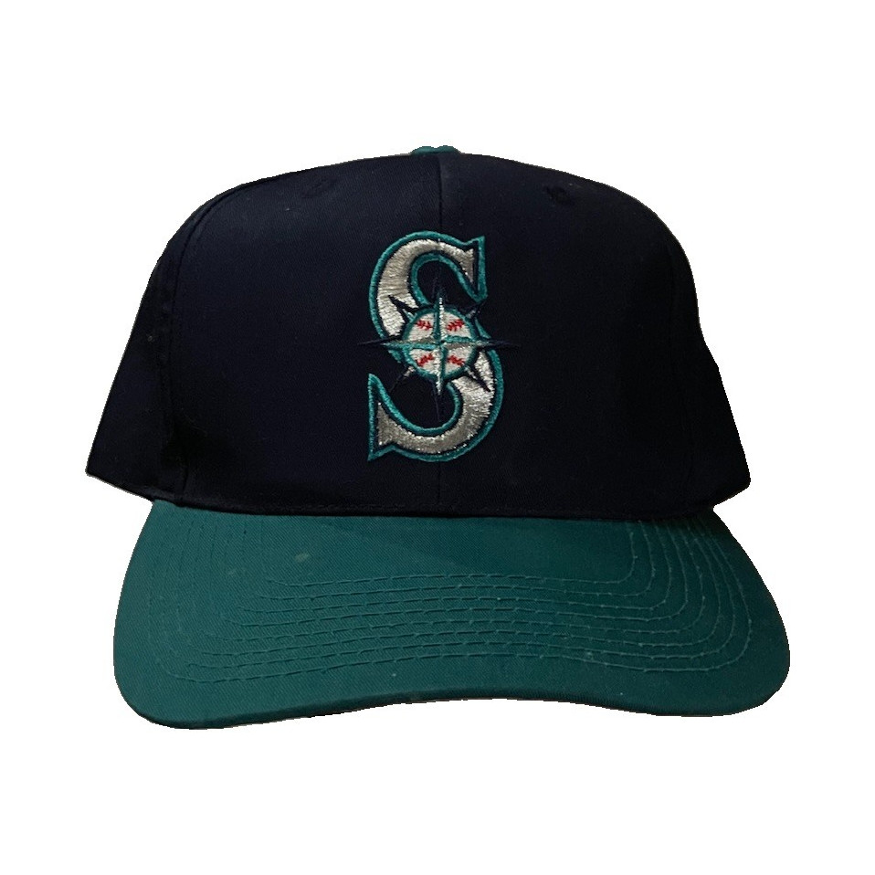 Seattle Mariners Vintage SnapBack Navy/Green -Baseball
