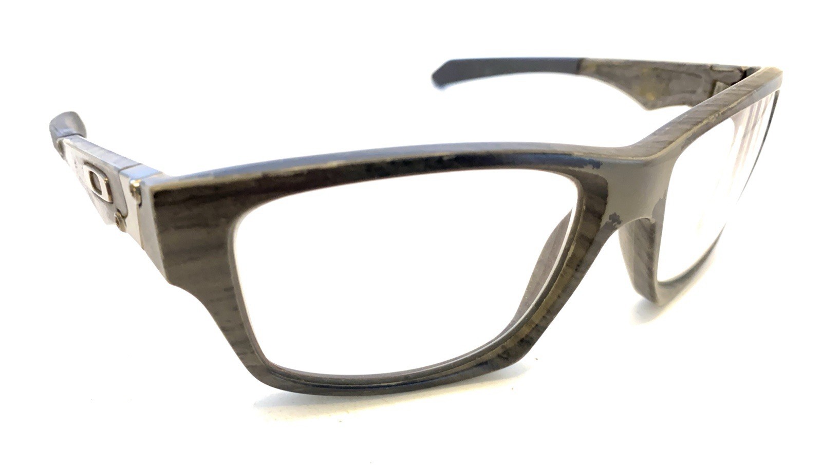 Oakley Jupiter Squared Gray Cat Eye Wrap Sunglasses Frames 130 USA Designer Men