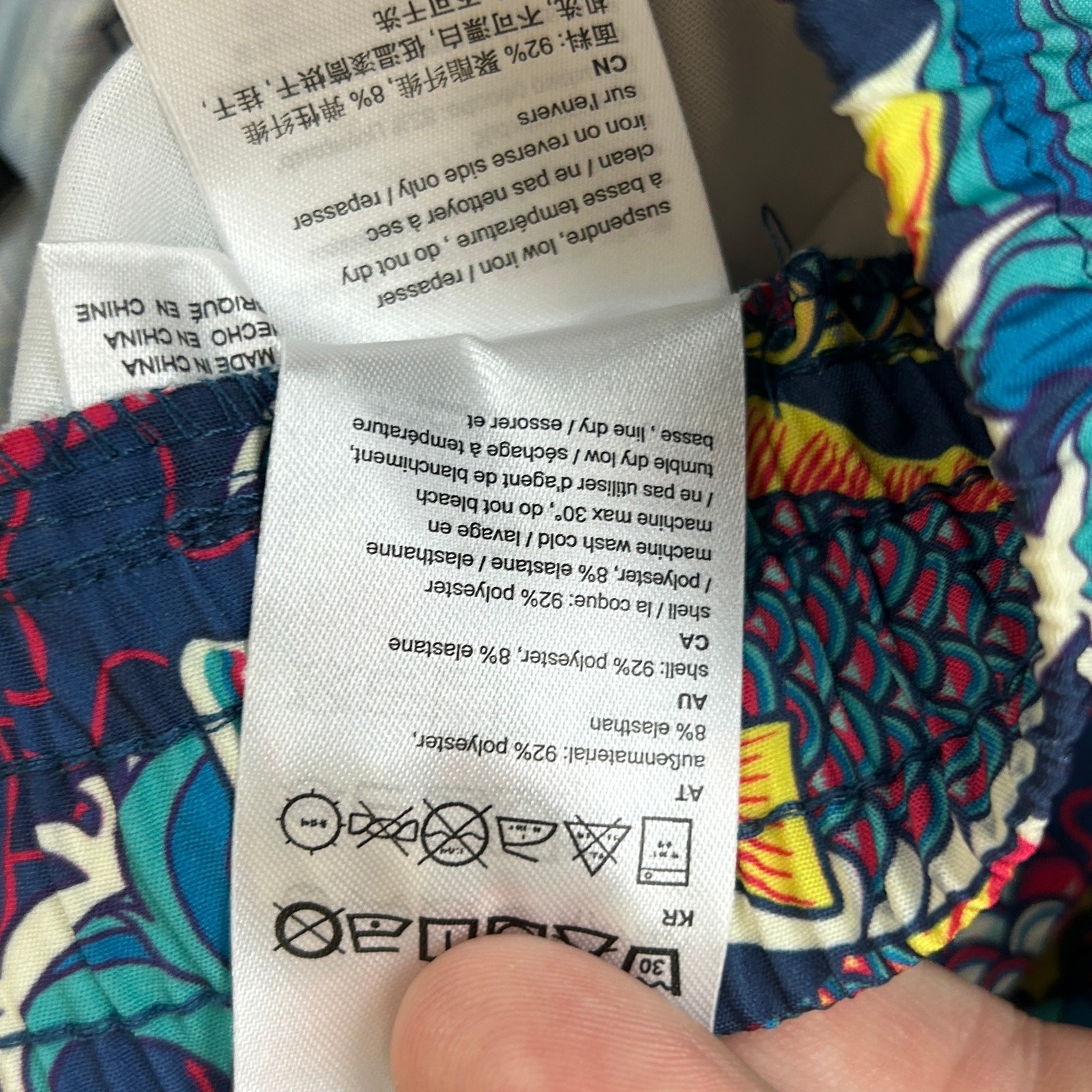 WeSC Mens Koi Waves AOP Oden Short Sleeve Shirt Austin Shorts 2 Piece Set Size L