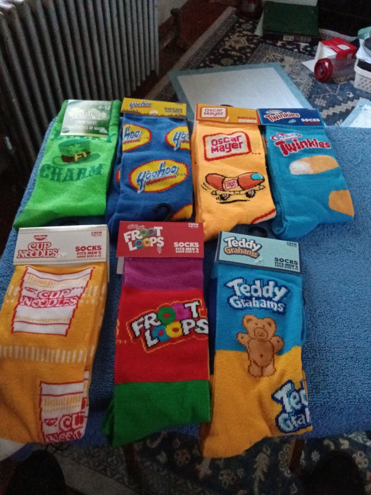 Buyer’s Choice Of New Novelty Men’s 6-12 Socks