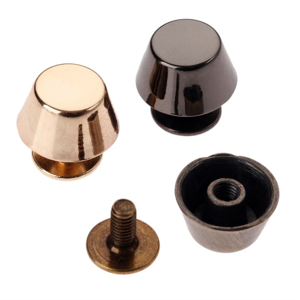 Metal Combined Button None Shank Tacks Nail-face Screw Box Bag Handbag Hardware