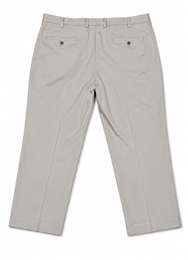 Brooks Brothers Clark Fit Chino Pants Mens 42×30 Beige Stretch Flat Front