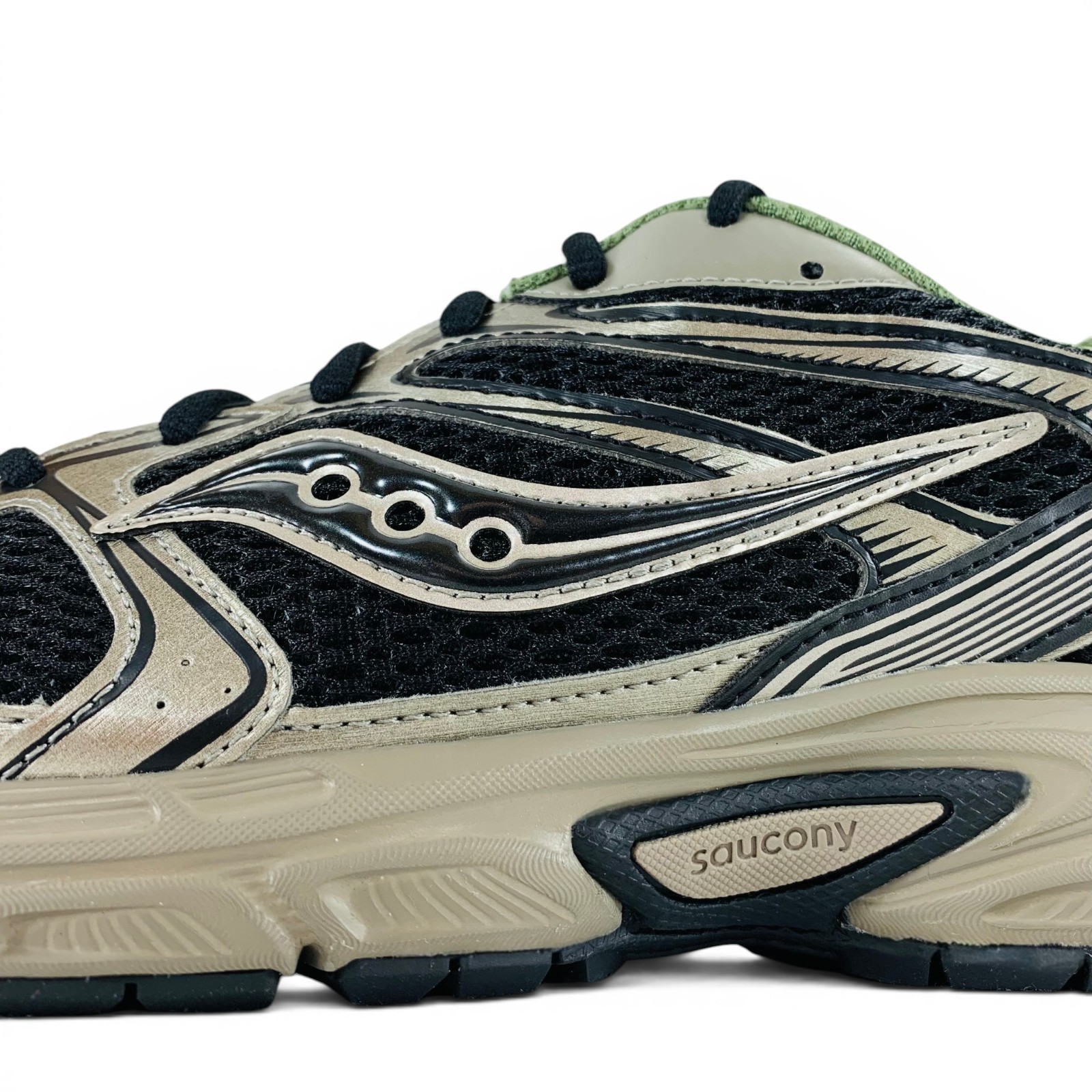 Saucony Ride Millennium Disrupt Olivine Black Sneakers Men’s Shoes S70812-80