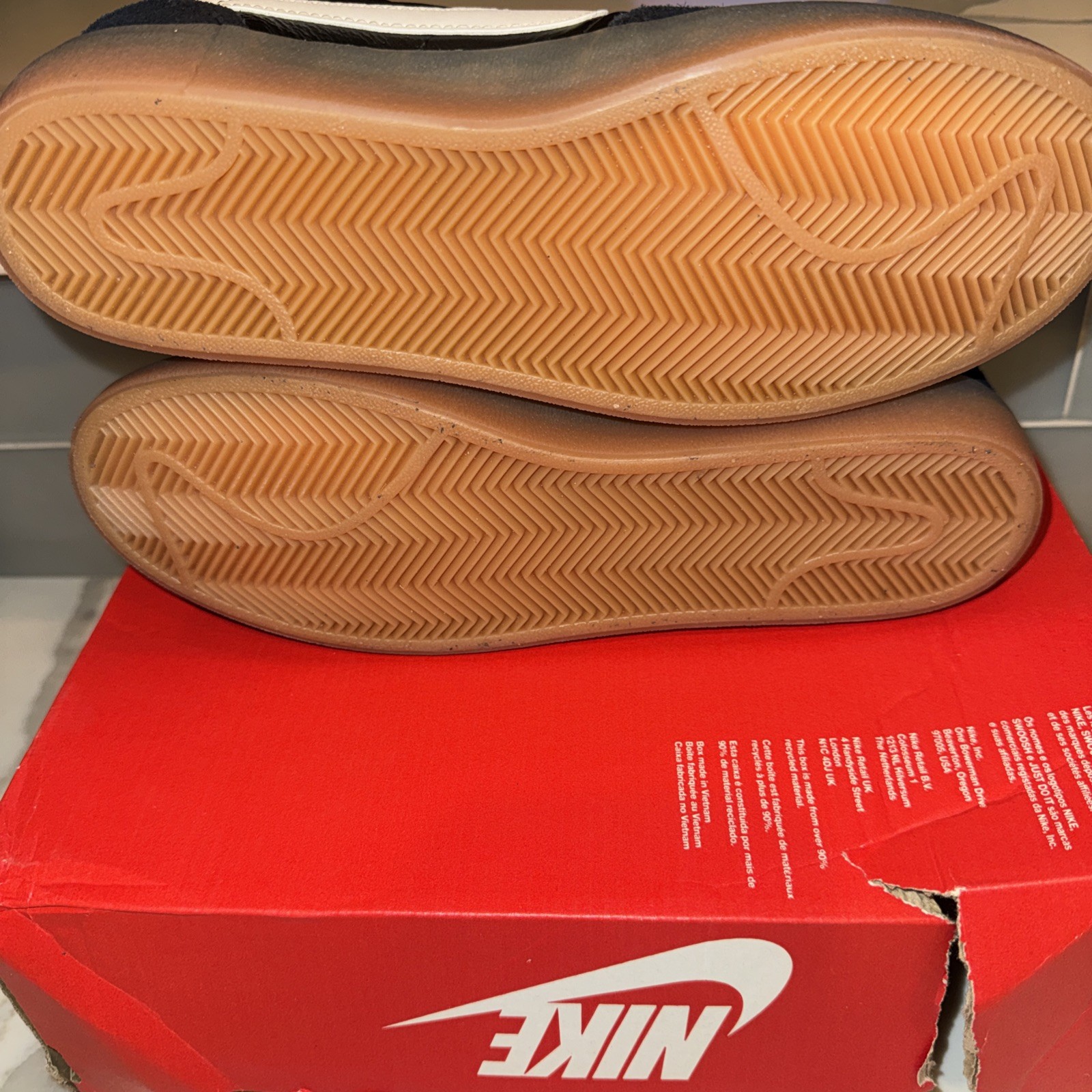Nike Black Sail – Gum Yellow Killshot 2 Black Gum Bottom Size 7 Women 5 Men New