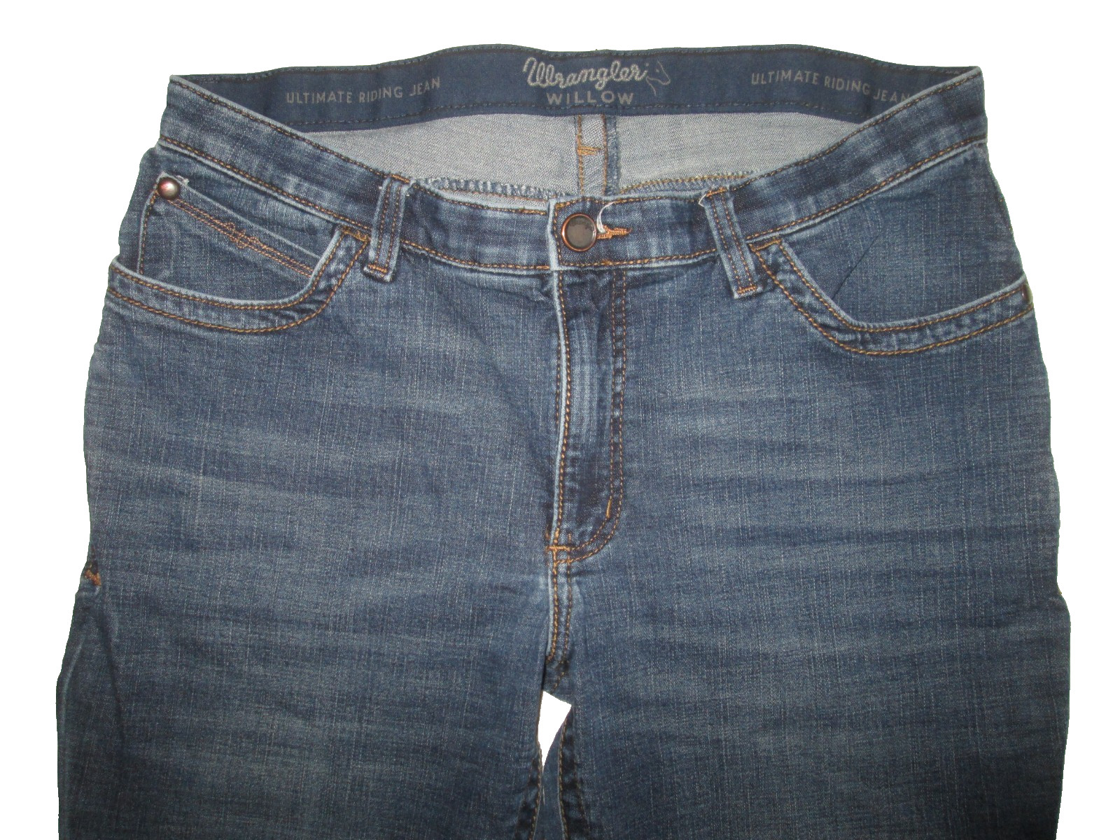 Wrangler Willow Ultimate Riding Boot Jeans Tag Size 15 x 34 Lovette