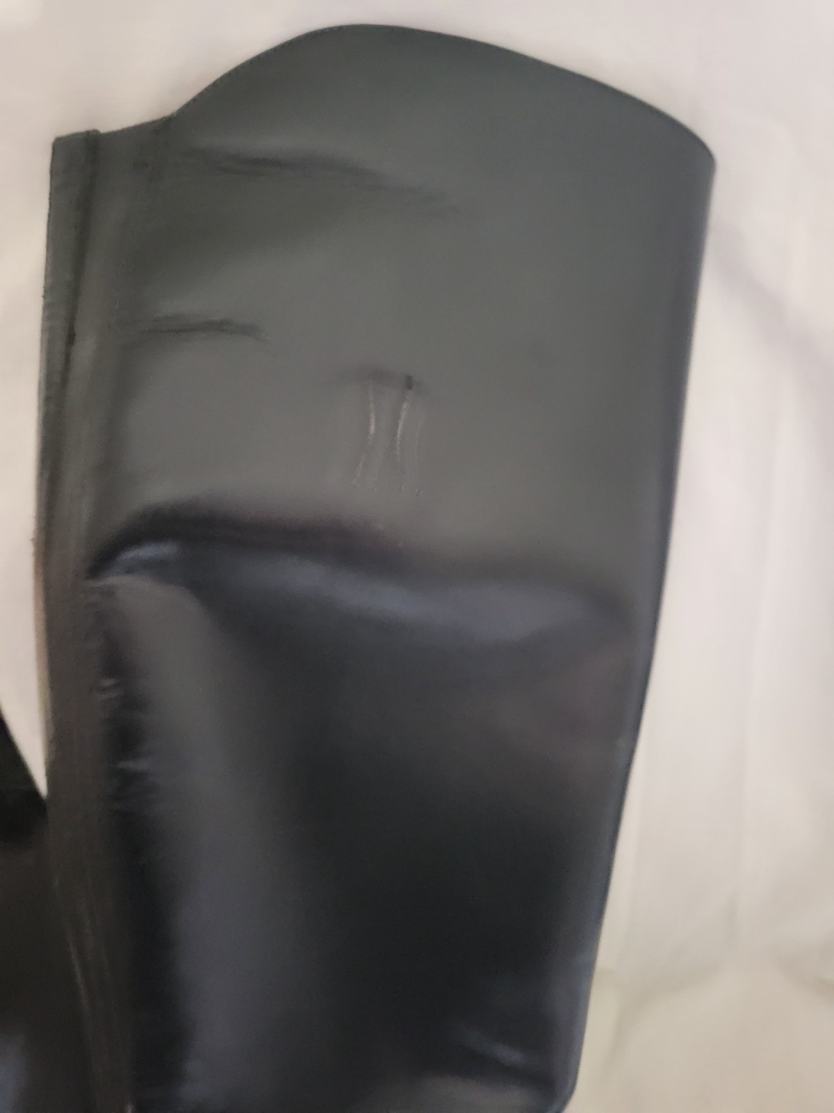 EFFINGHAM Bond Co. Size 8.5 100L Black Leather Equestrian Riding Boots USA MADE