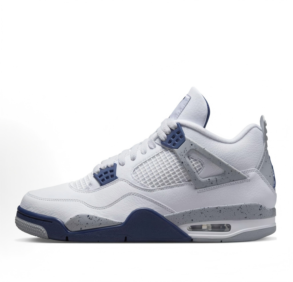 Jordan 4 Retro Midnight Navy Men s Mid Top Basketball Shoes US Size 7-12