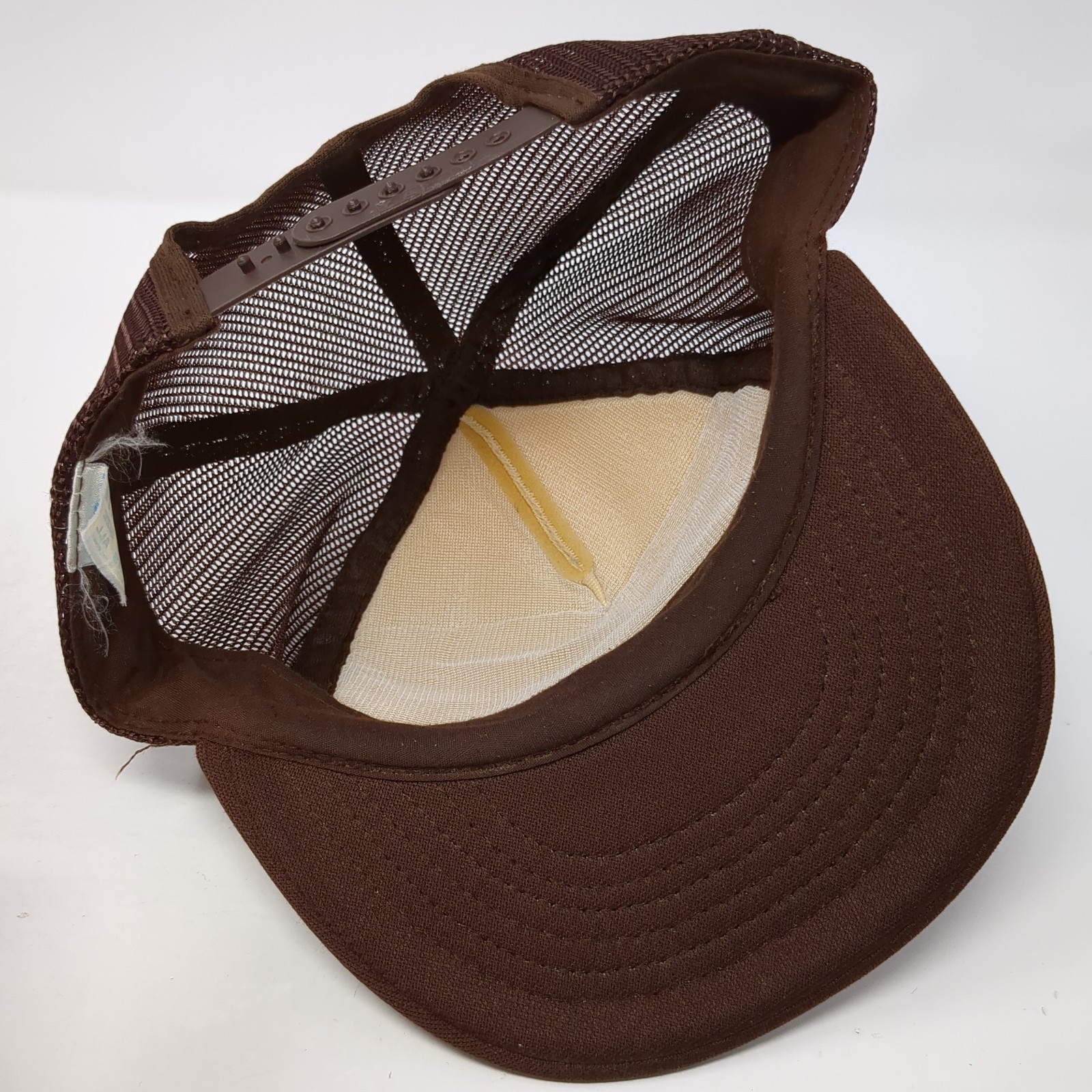 Running Wc Quarter Horse Ranch Snapback Trucker Hat Brown One Size Kap.II