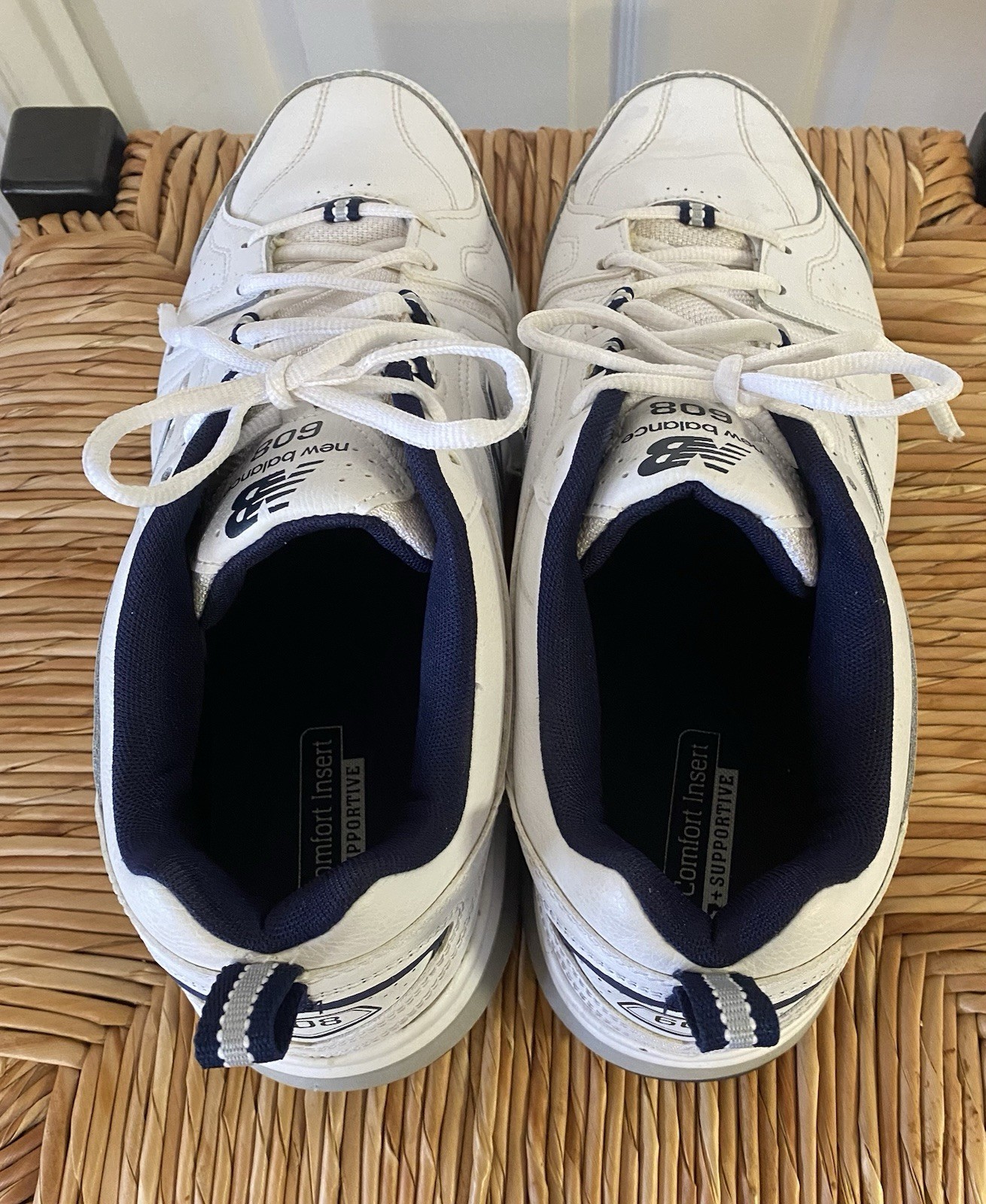 New Balance 608 Men’s White Sneakers 13