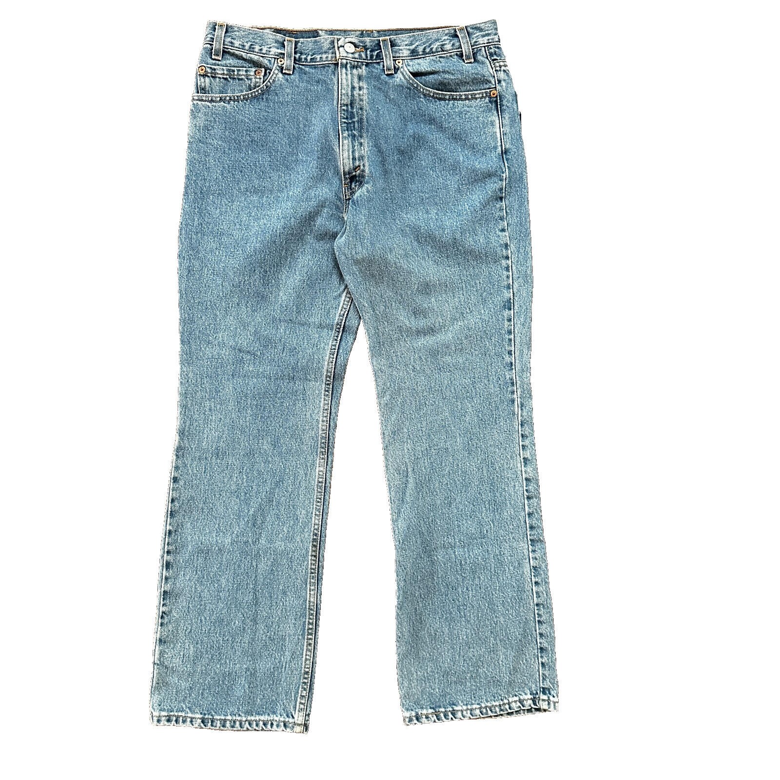 VTG Levis 517 Jeans Mens 36×30 Blue Denim Bootcut USA Made 90s Act 34×29