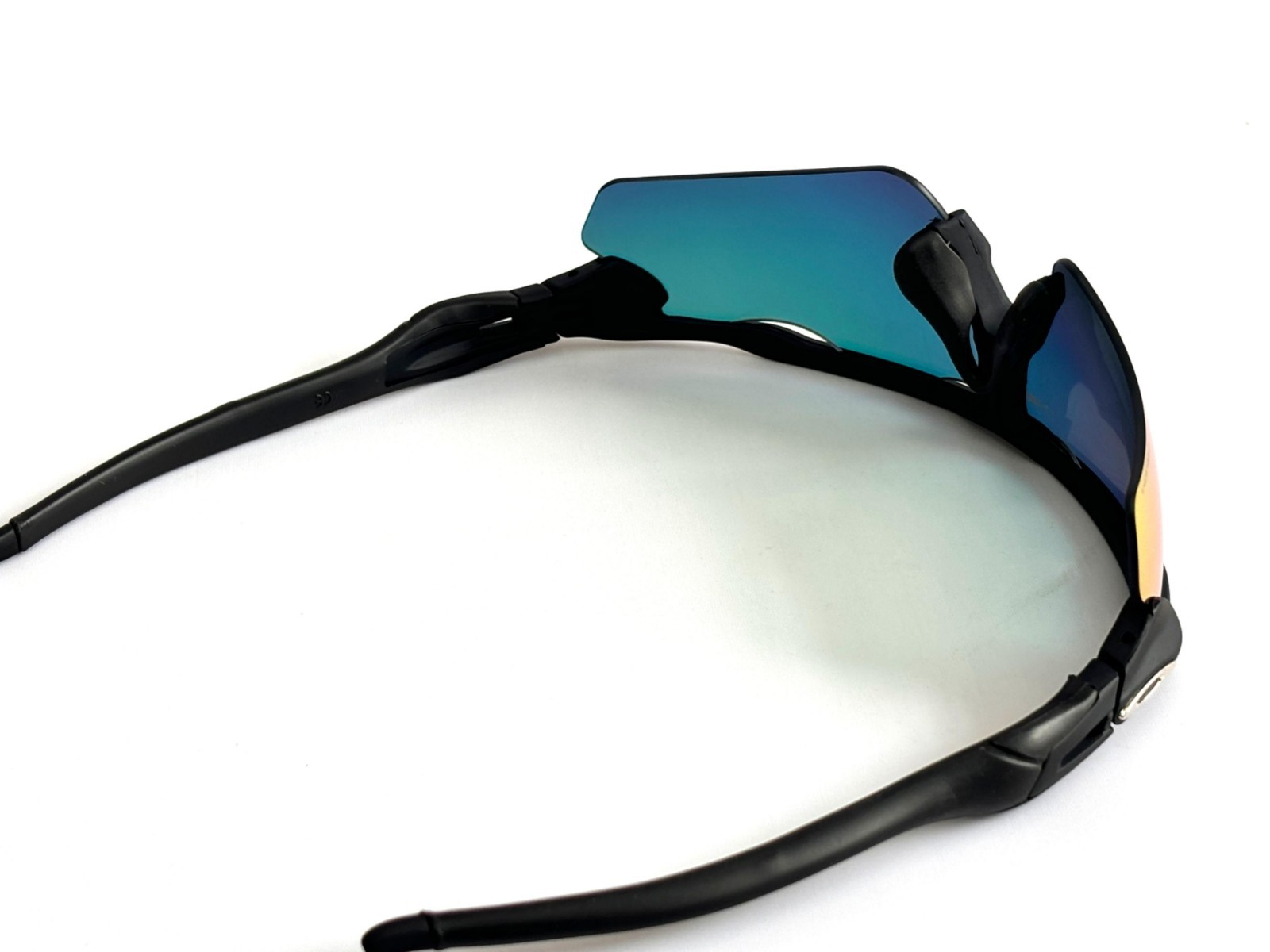 Oakley Radar EV Patn Sunglasses Black Frame Orange Prizm Lenses OO9208