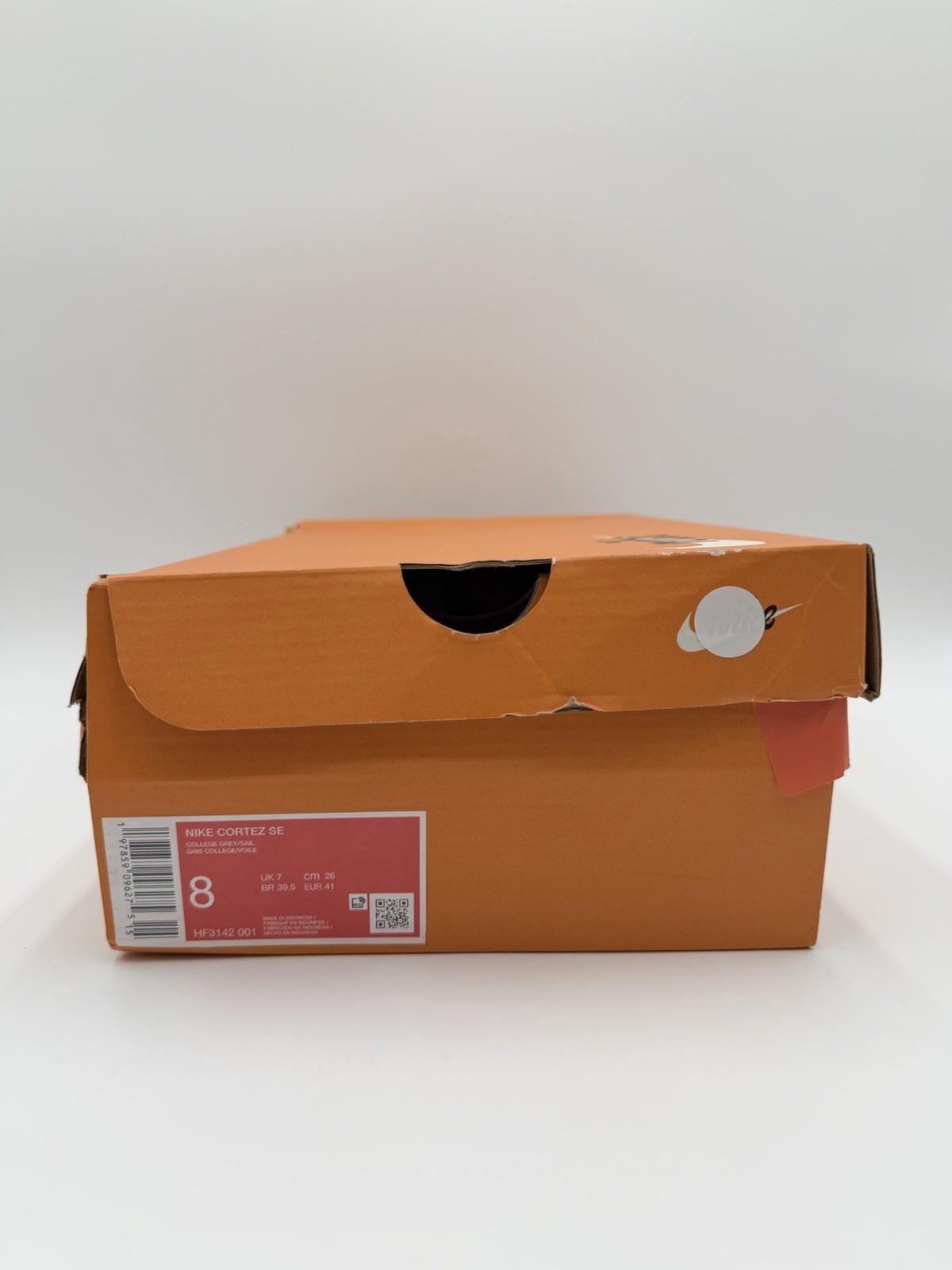 Nike Men’s Cortez SE Size 8 Grey Sail Suede |HF3142-001|