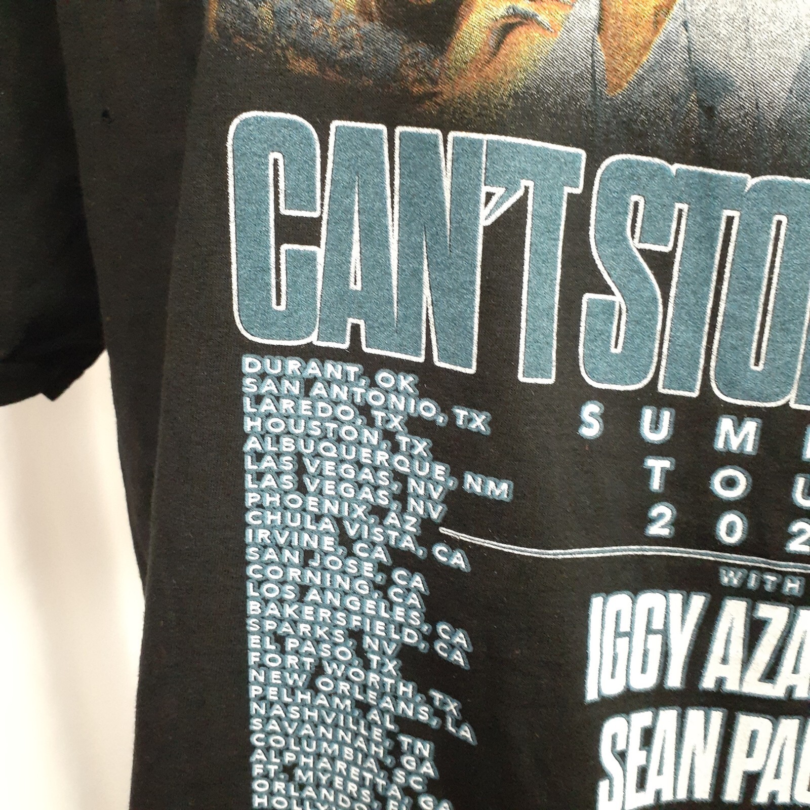 NEW Pitbull Can’t Stop Us Now Summer 2022 Tour Shirt Size XL