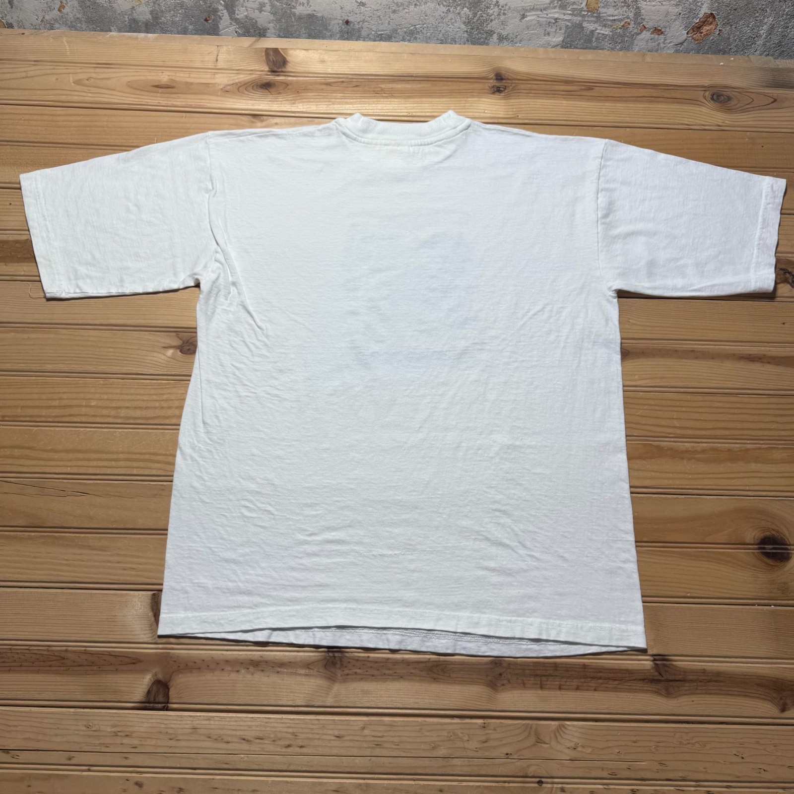 Vintage 90s Norge Troll Carpenter Cartoon Mythical Folklore Graphic T-Shirt – XL