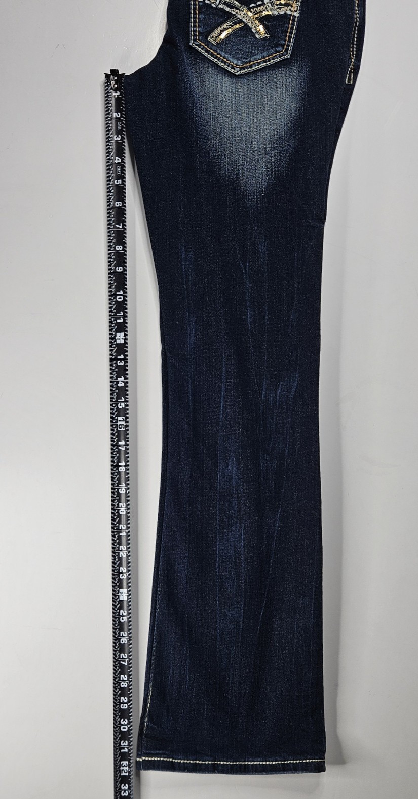 Amethyst Jeans Women’s Size 9 Low-Rise Bootcut Denim Blue