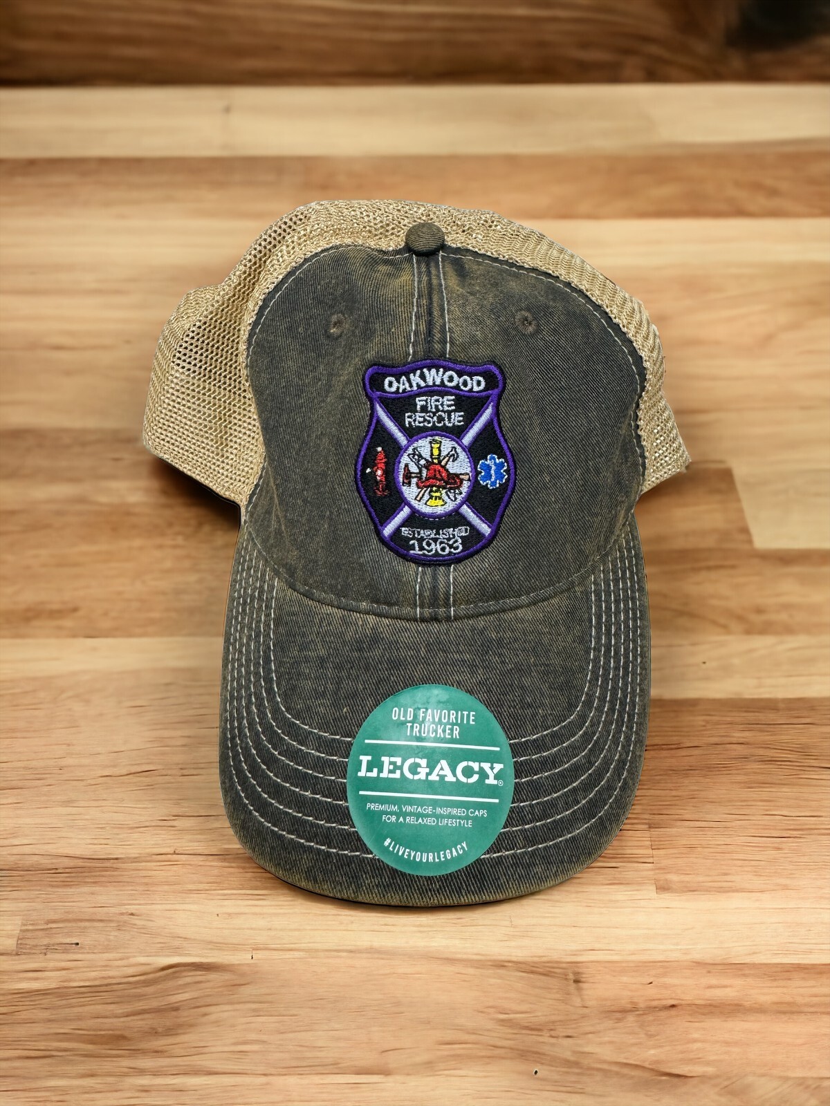 Ink Stitch Legacy Custom Logo Texts Stitching Logo Texts Old Trucker Caps