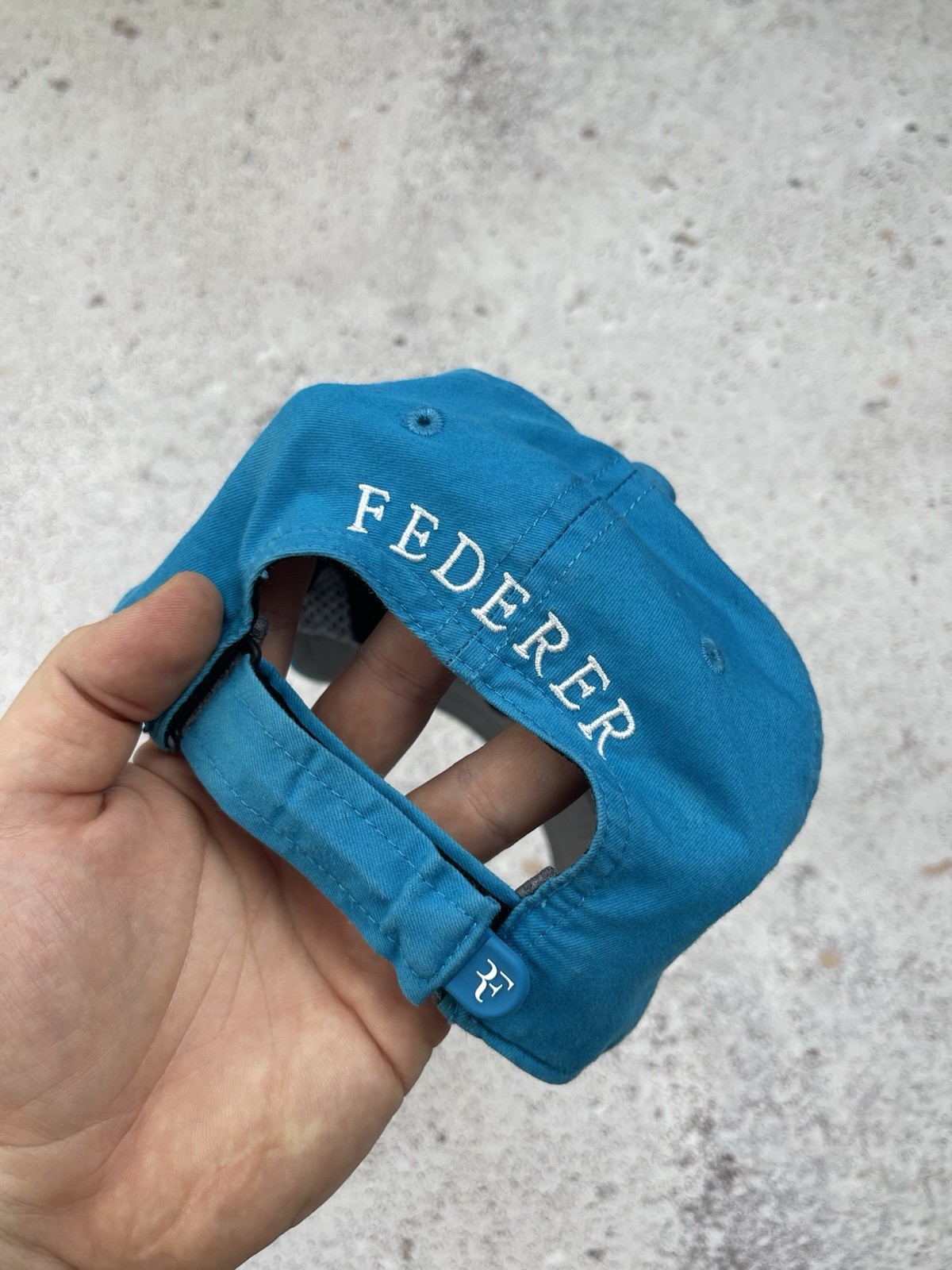 Nike RF Roger Federer Legacy 91 Tennis Dri-Fit Blue Cap Bassebal Hats