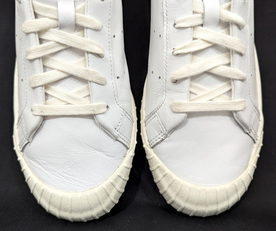 ADIDAS Everyn Triple White Sneakers Genuine Leather CQ2004 Women’s US 7/ 38 2/3*