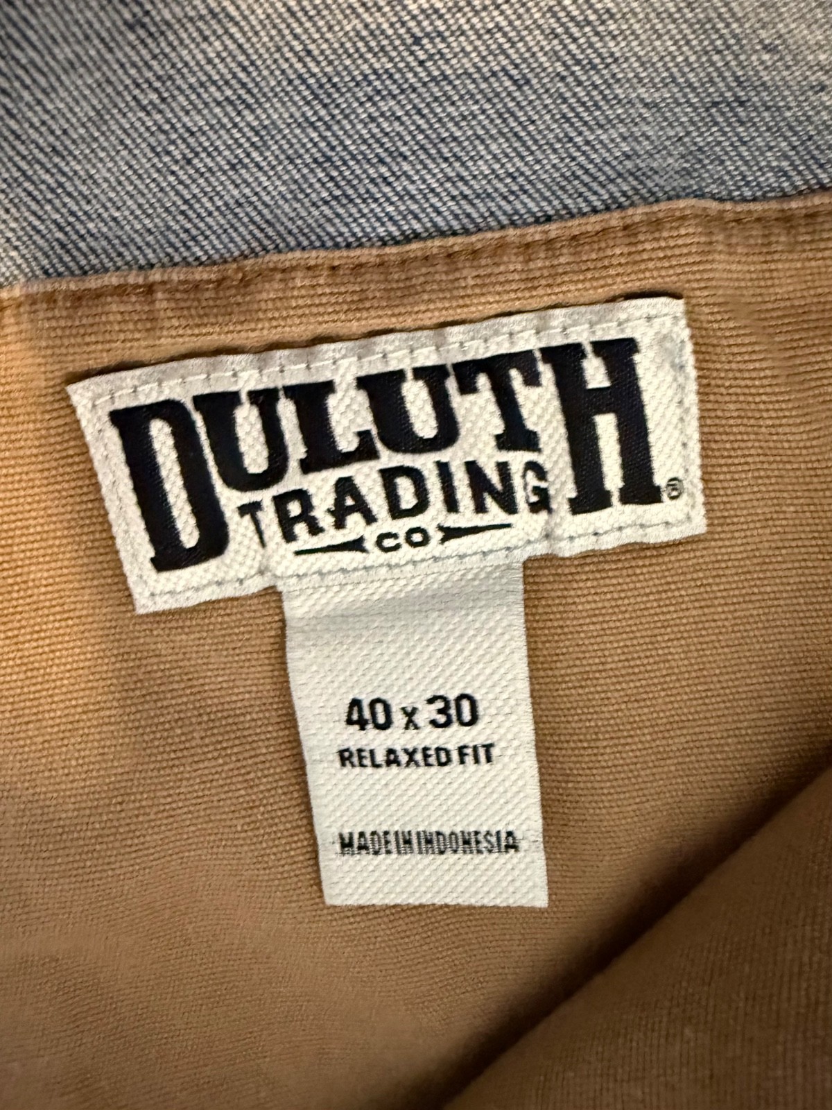 Duluth Trading Ballroom Double Flex Relaxed Fit Jeans – 40 x 30 NWOT