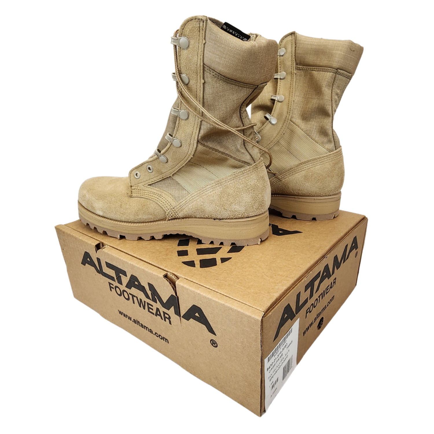Tan Altama Army Combat Hot Weather Boots – New *mocinc.1982*