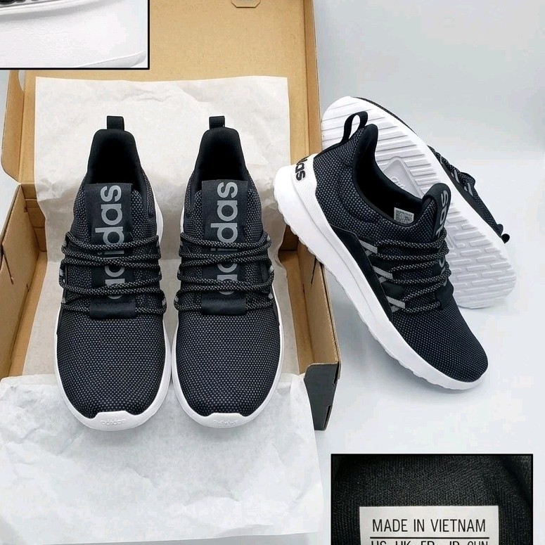 Adidas Lite Racer Adapt 3.0 Men’s Size 11.5 Black White Running Shoes NIB FX8802