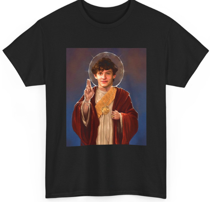 Saint Kimi Antonelli Organic Cotton T-Shirt: Funny F1 Meme | Mercedes AMG F1