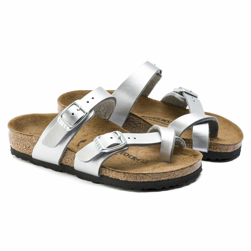 New in-Box Birkenstock Kids Mayari Sandal Birko Silver Pink -Select Color & Size