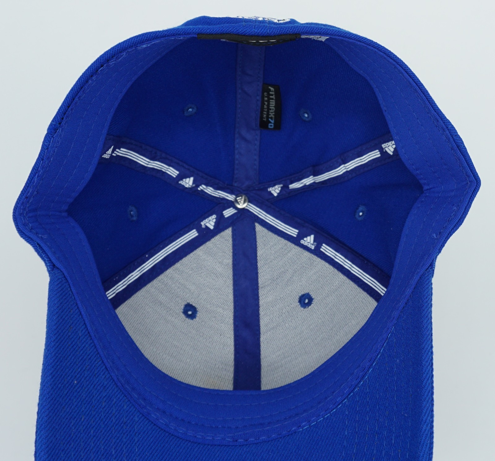 Adidas Logo Adult Structured Adjustable Stretch Fit Curved Brim Cap Hat NEW