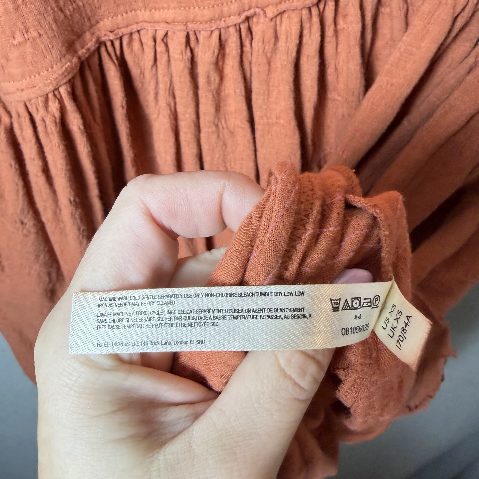Free People Beach Get Obsessed Babydoll Tunic Dress Balloon Sleeve Size XS