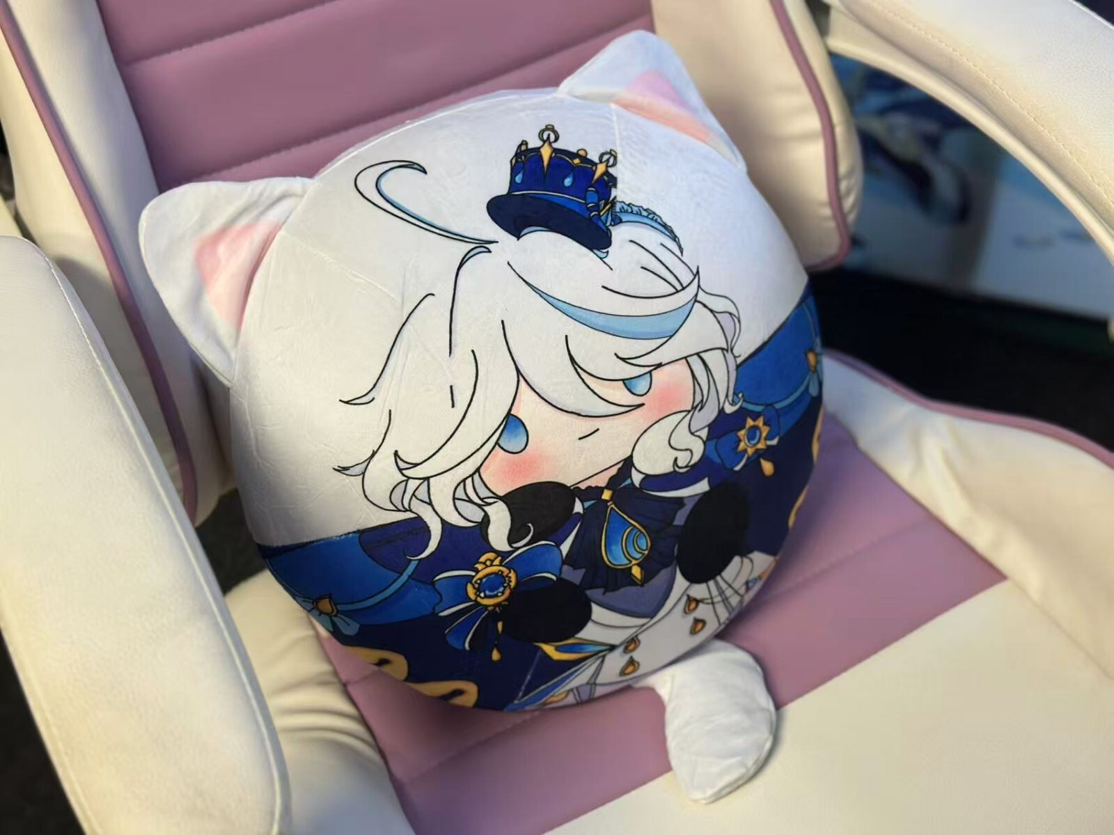 13.7IN Genshin Impact Furina Kafka Plush Doll Anime Soft Stuffed PillowPlushie