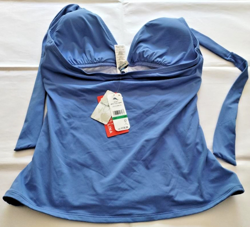 Tommy Bahama Paradise Blue Novelty Pearl Tankini Size L/G