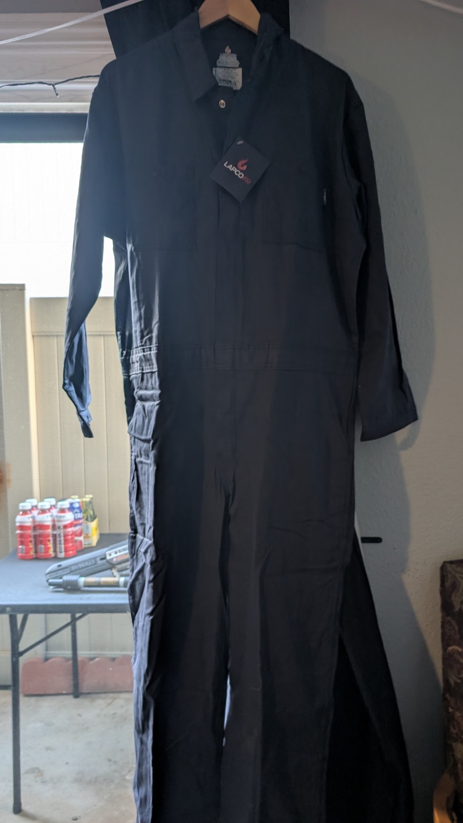Lapco FR Coveralls Navy Blue Men’s Size Large And Extra Large
