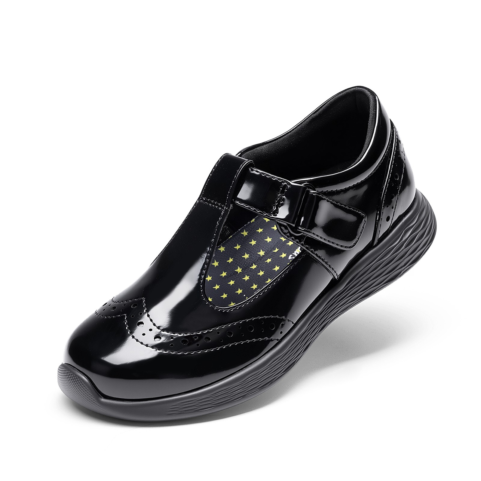 Kids Girls Mary Jane Loafers Shoes School Uniform T-Strap Comfort Dress Shoes