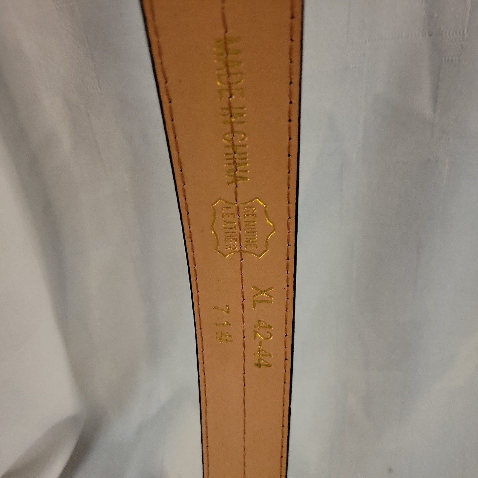 LEBRA Black and brown Genuine Leather Belts Size XL Waist, 1.5”