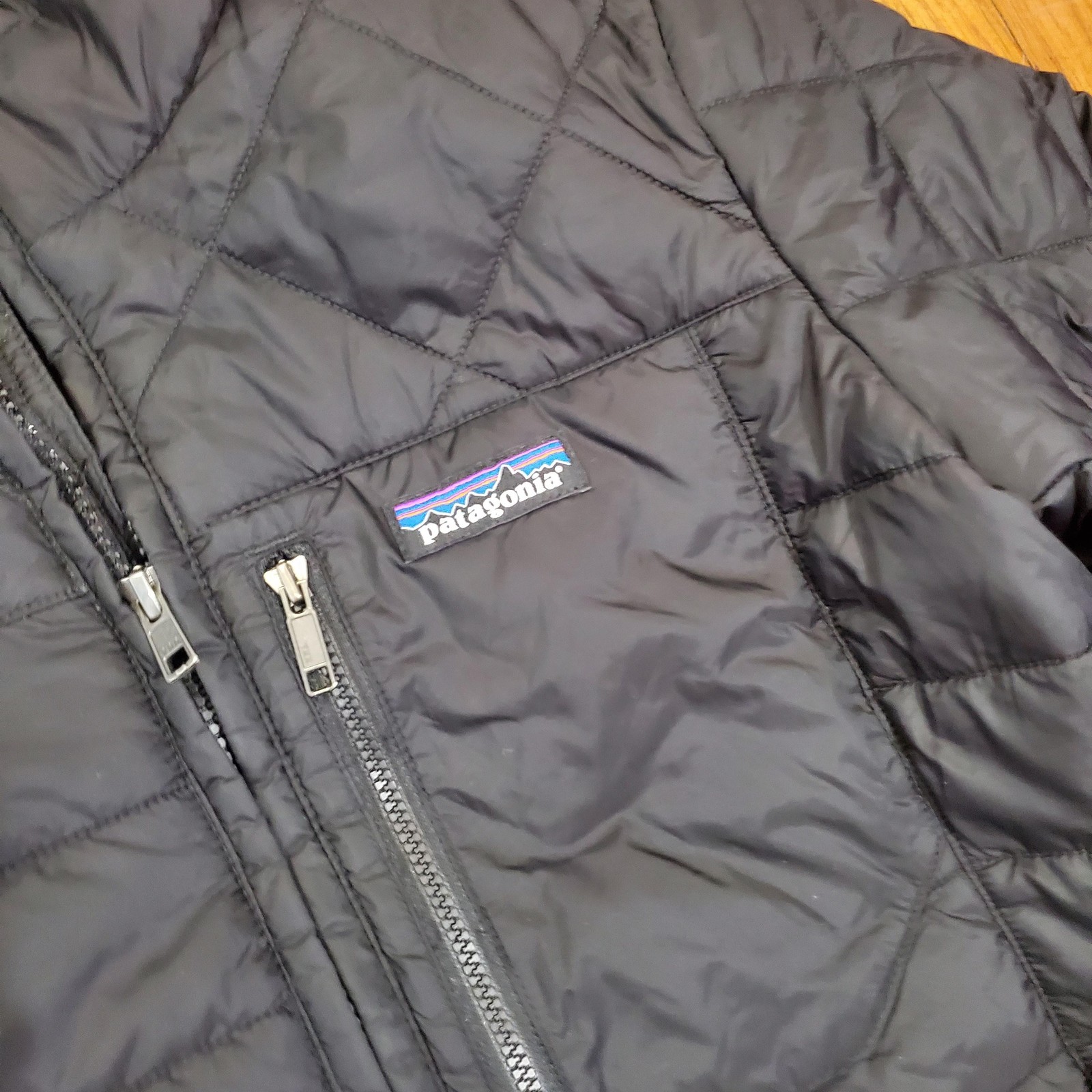 Patagonia Radalie Jacket Womens Small Black Insulated Puffer Full Zip STY27690