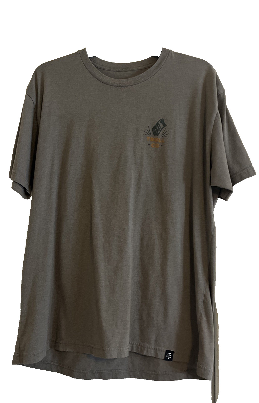 Troll Co Clothing Dirty Hands Clean Money T Shirt Men’s XL Brown Knuckle Busters