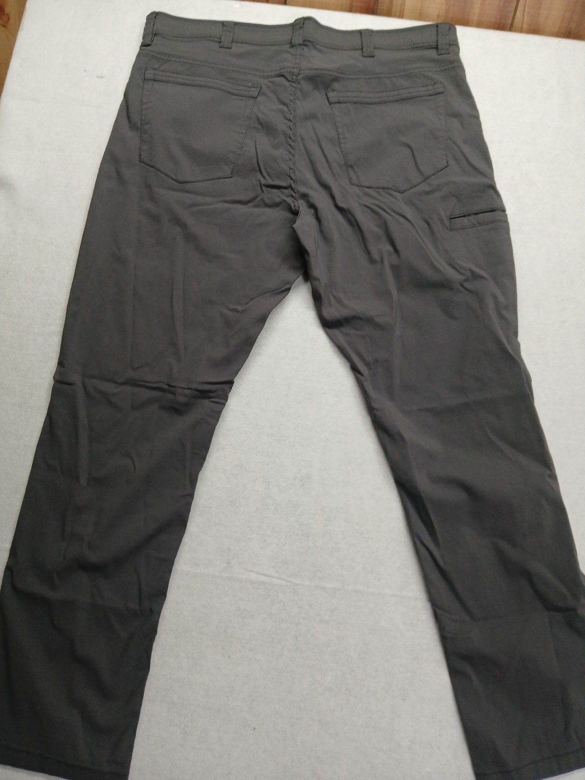WEATHERPROOF VINTAGE MEN’S STRETCH CANVAS PANT GRAY 38X32