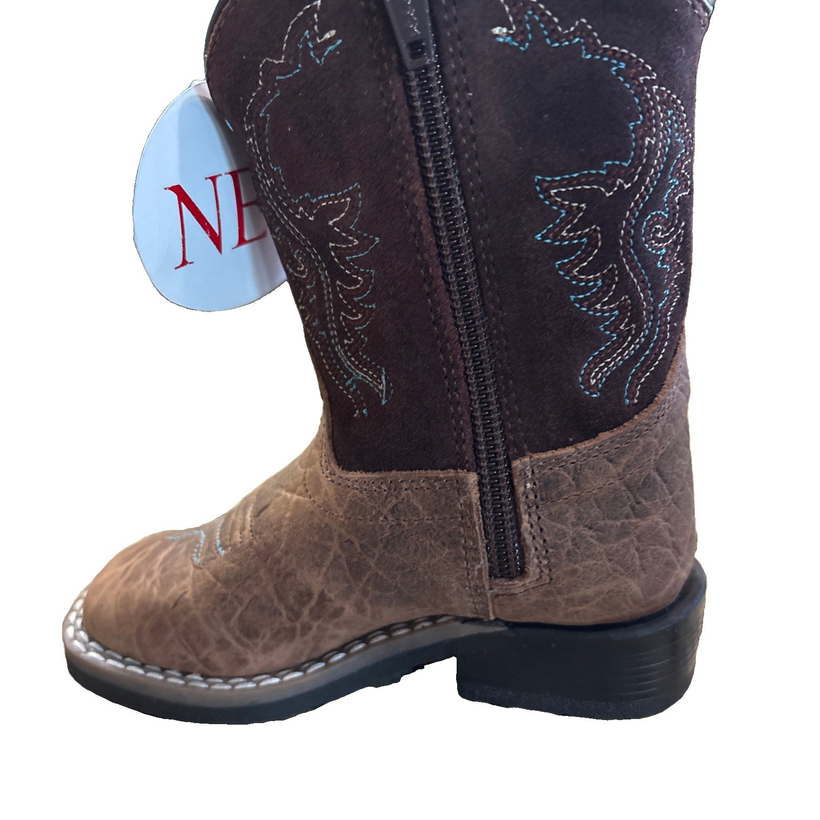 Old West The Right Boot Not A Pair Western Leather Kids Size 6 D